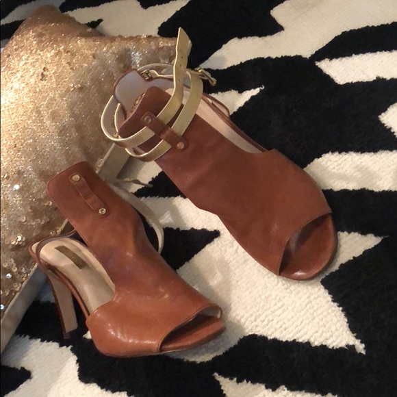 Gorg leather Heels worn once - Picture 3 of 6